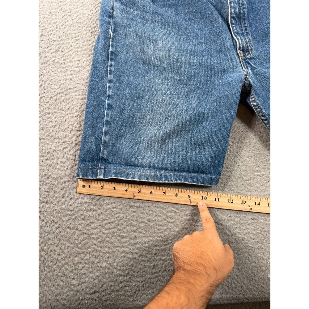 Vintage Levis 505 Jean Shorts Mens 40x9 Orange Tab Made in USA 90s 1994
